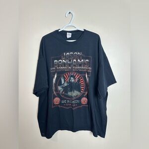 Gildan 3XL Jason Bonham Led Zeppelin Experience Graphic Band Tee Black